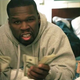 Rapper 50 Cent, holding more money that he has earned to date in streaming royalties